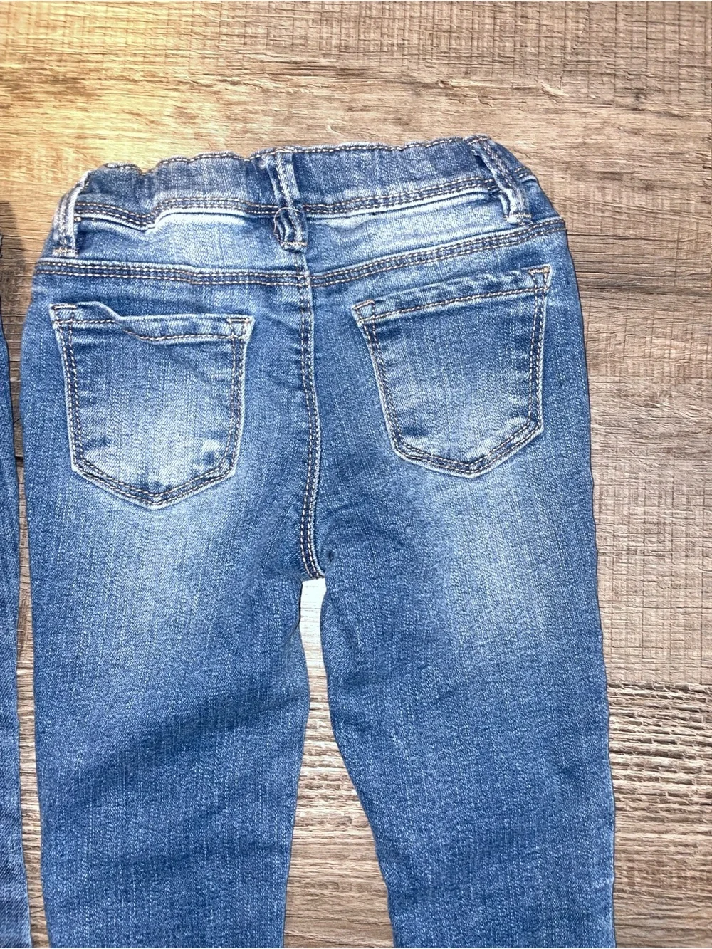 Carter's Girls 2T Flare Jeans Squeeze 3T Jeans Floral Bears Toddler 2 Pair